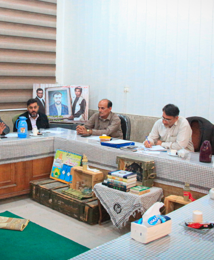 جلسه کارگروه تخصصی بزرگداشت سی و دومین سالگرد شهادت شهید صادق گنجی برگزار شد